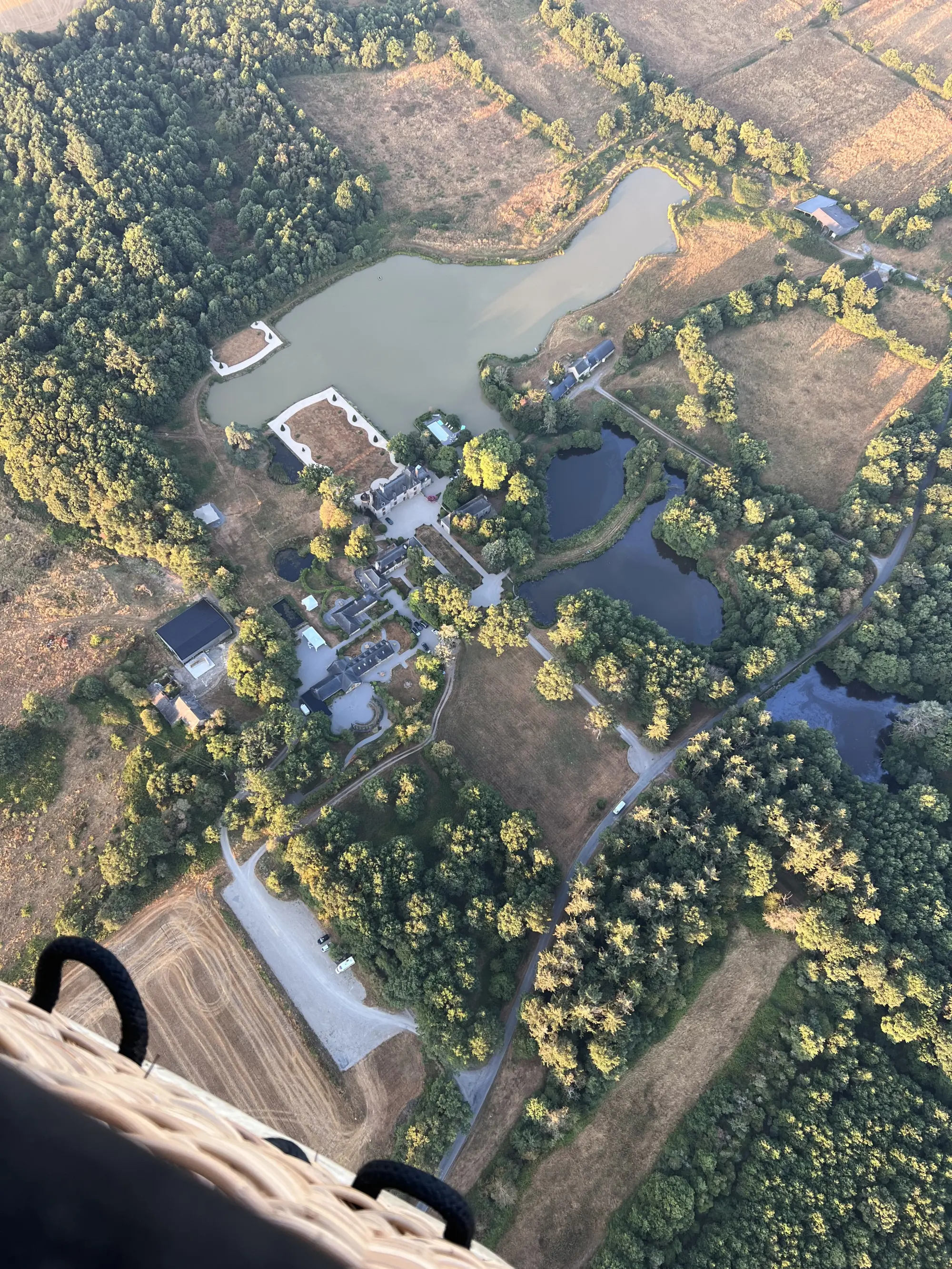 Photo du vol : Château de Caratel