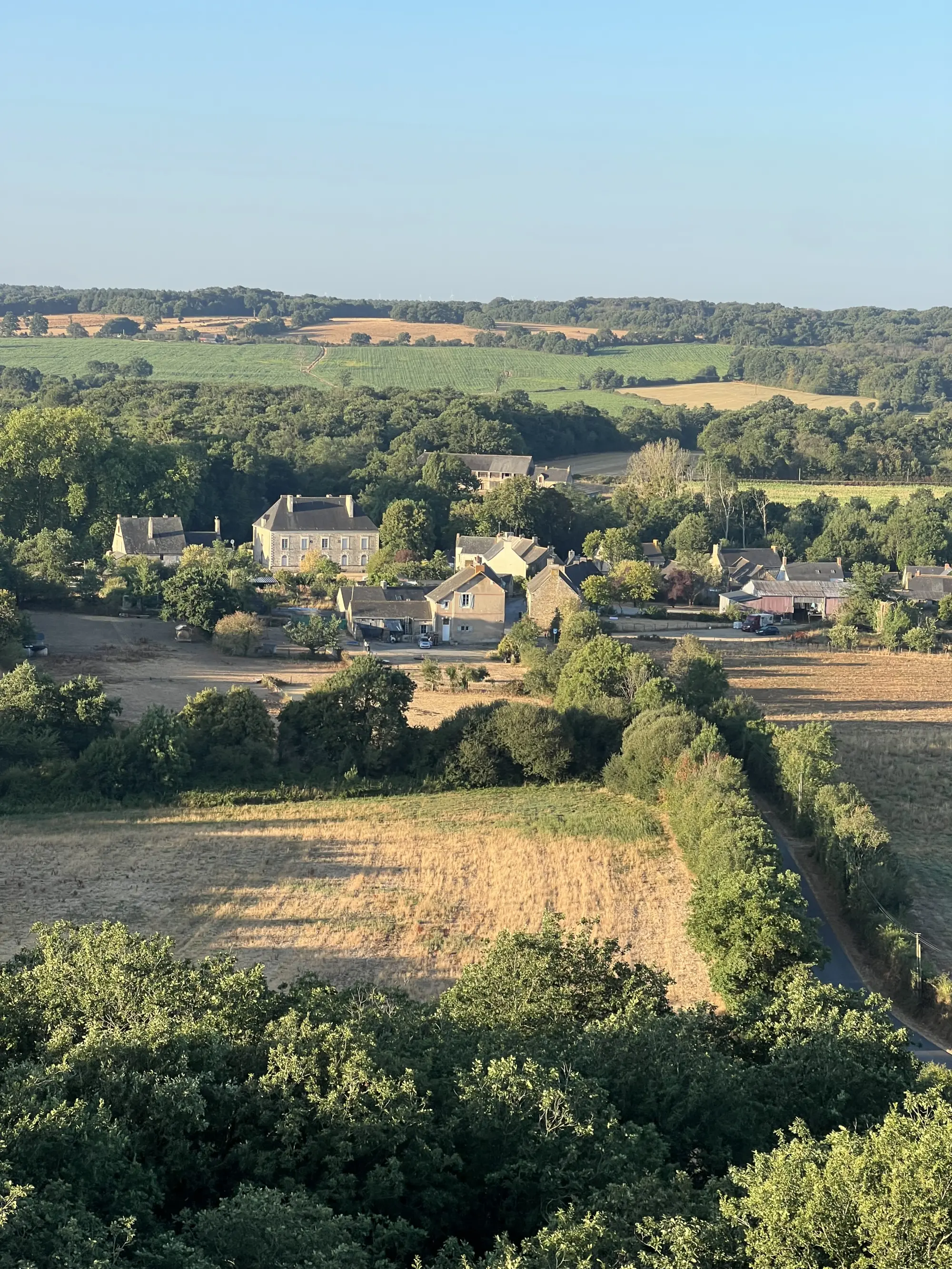 Photo du vol : lever de soleil en Loire Atlantique