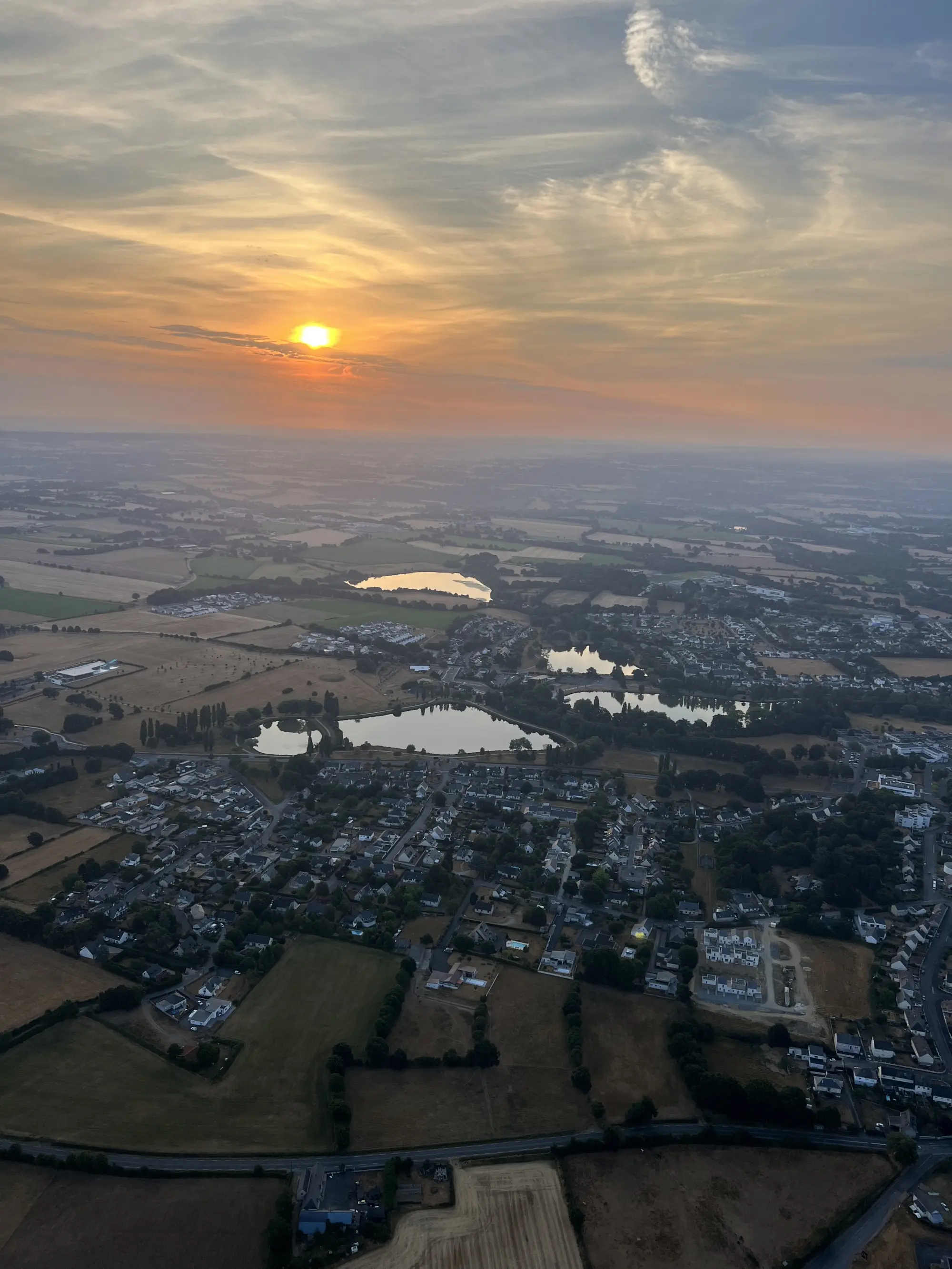 Photo du vol : la Carrière de Saint Aubin