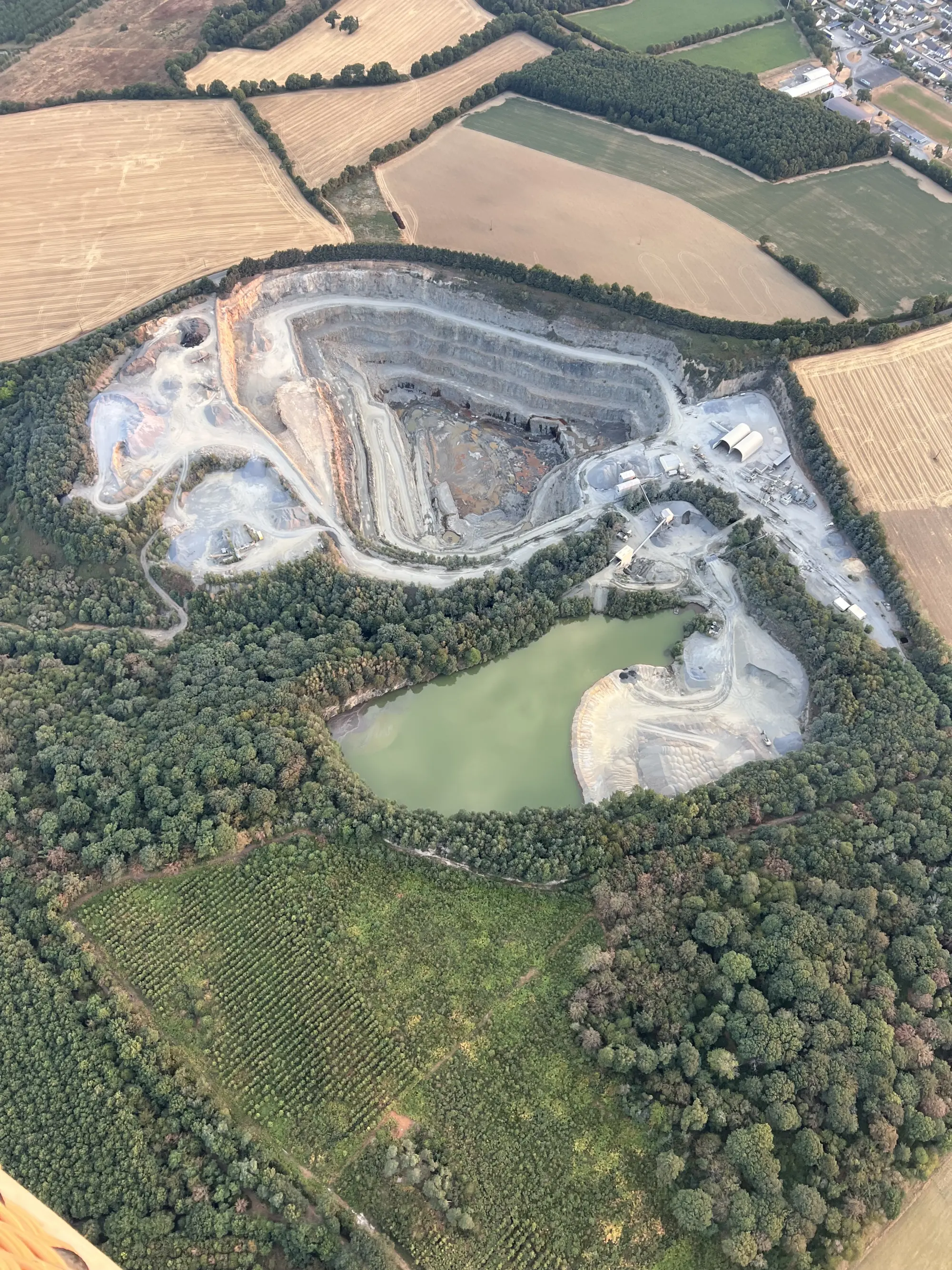 Photo du vol : balade dans les airs en montgolfière